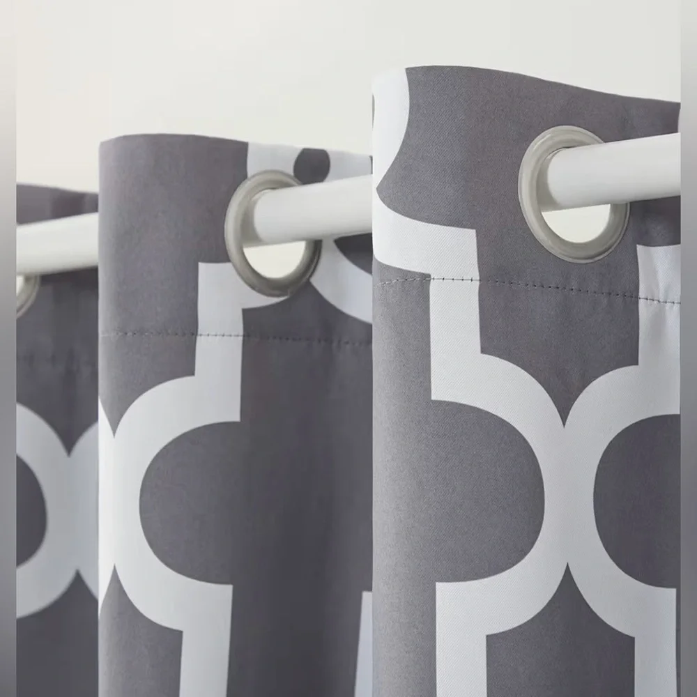 Exclusive Home Sateen Woven Room Darkening Blackout Grommet Top Curtain Panel Pr - Picture 4 of 12